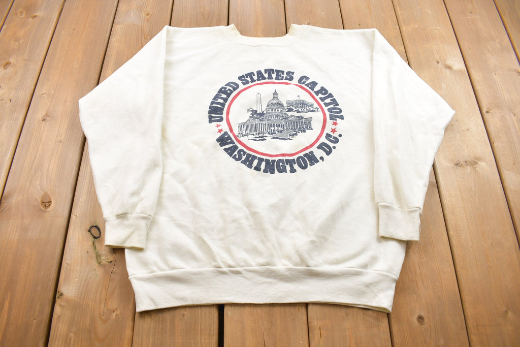 Vintage 1980s Washington D.C Crewneck Sweatshirt