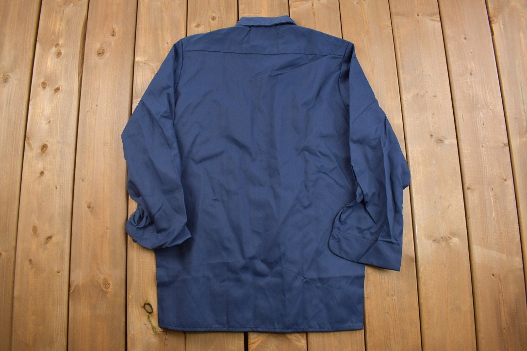 Vintage 1990s Dickies Button Up Work Shirt