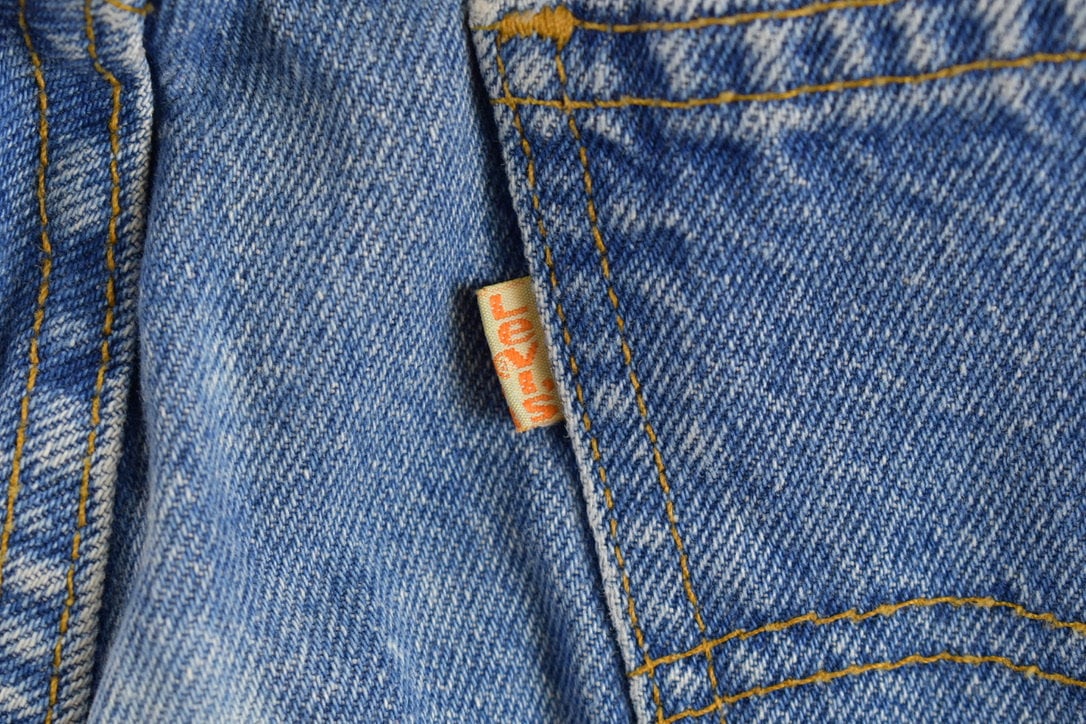 Vintage 1980s Levi's 816 Jeans Size 32 x 31.5 / Blue / Mid Wash / Vintage Denim / Vintage Levis / 80s Levi's / Straight Cut