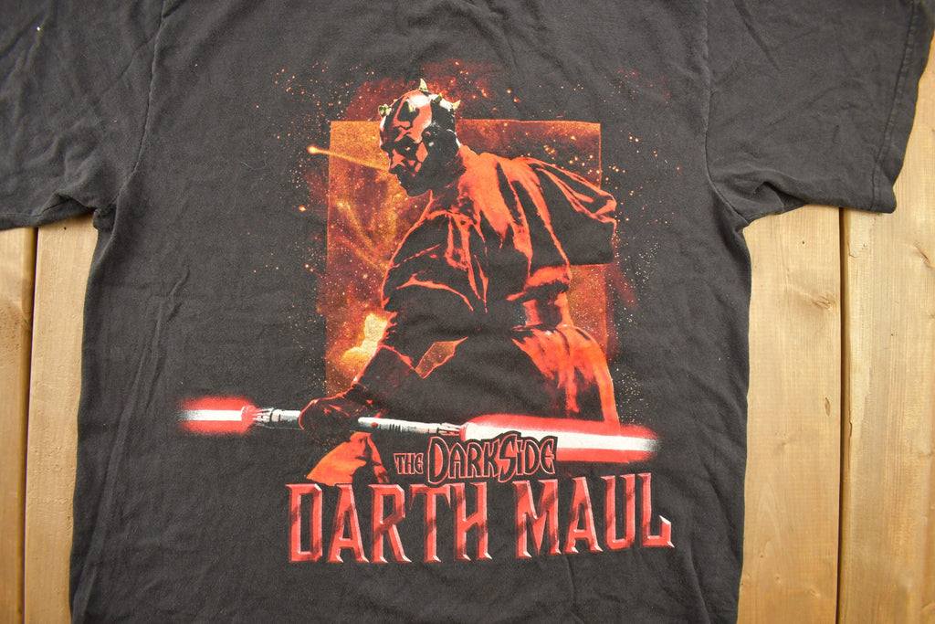 Vintage 1990s Darth Maul Star Wars Episode 1 Promo T-Shirt