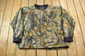 Vintage 1990s Stearns Real Tree Camo Bomber Jacket