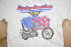 Vintage 1990s Harley Davidson Motorcycles Cafe T-Shirt