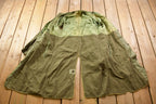 Vintage 1950s Military Wool Button Up Liner