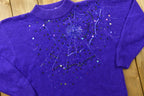 Vintage Santoria Mock Neck Knitted Sweater