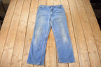 Vintage 1990s Dee Cee Light Wash Women's Jeans Size 32 x 26 Made in USA