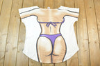 Vintage 1990s Beach Bum Souvenir Beachwear T-Shirt Women's One Size