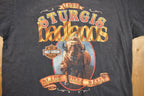 Vintage 1993 Black Hills Rally Bison Harley Davidson T-Shirt