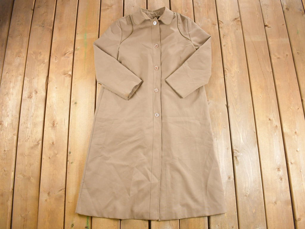 Vintage 1980s Rain or Shine Full Length Trench Coat