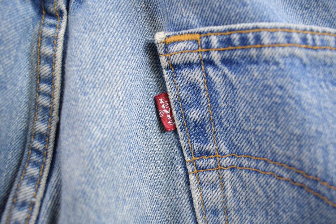 Vintage 1990s Levi's 501 Jeans Made In USA Size 36x32