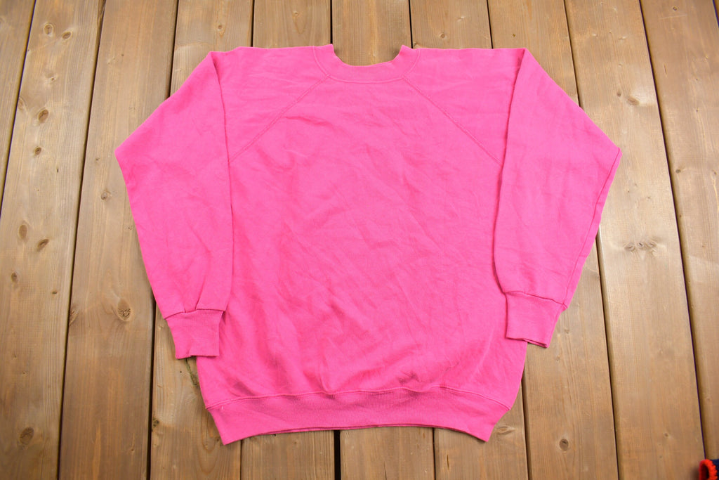 Vintage 1980s Hanes Her Way Blank Women's Crewneck Sweatshirt