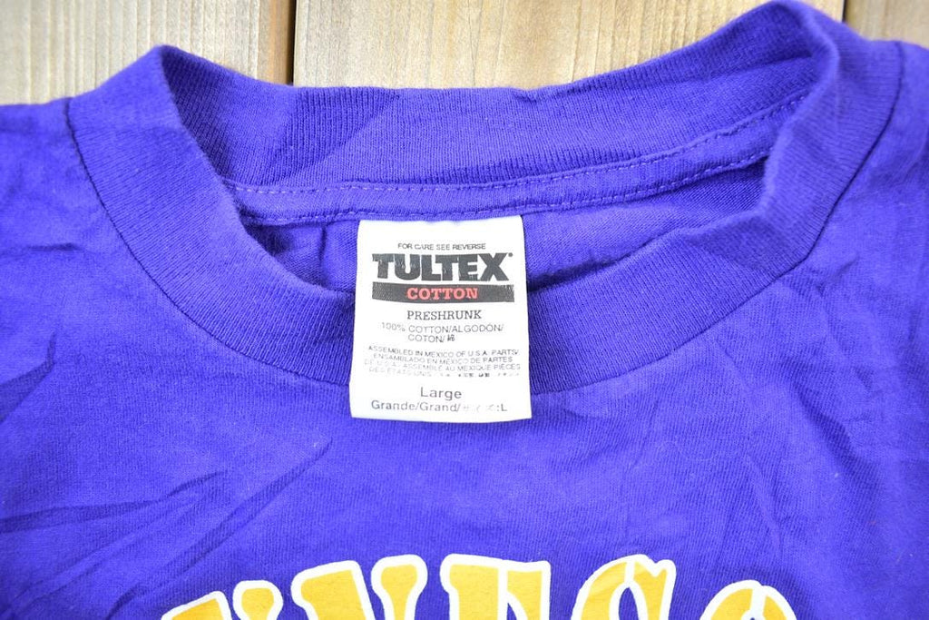Vintage 1990s Randy Moss Minnesota Vikings NFL Graphic T-Shirt