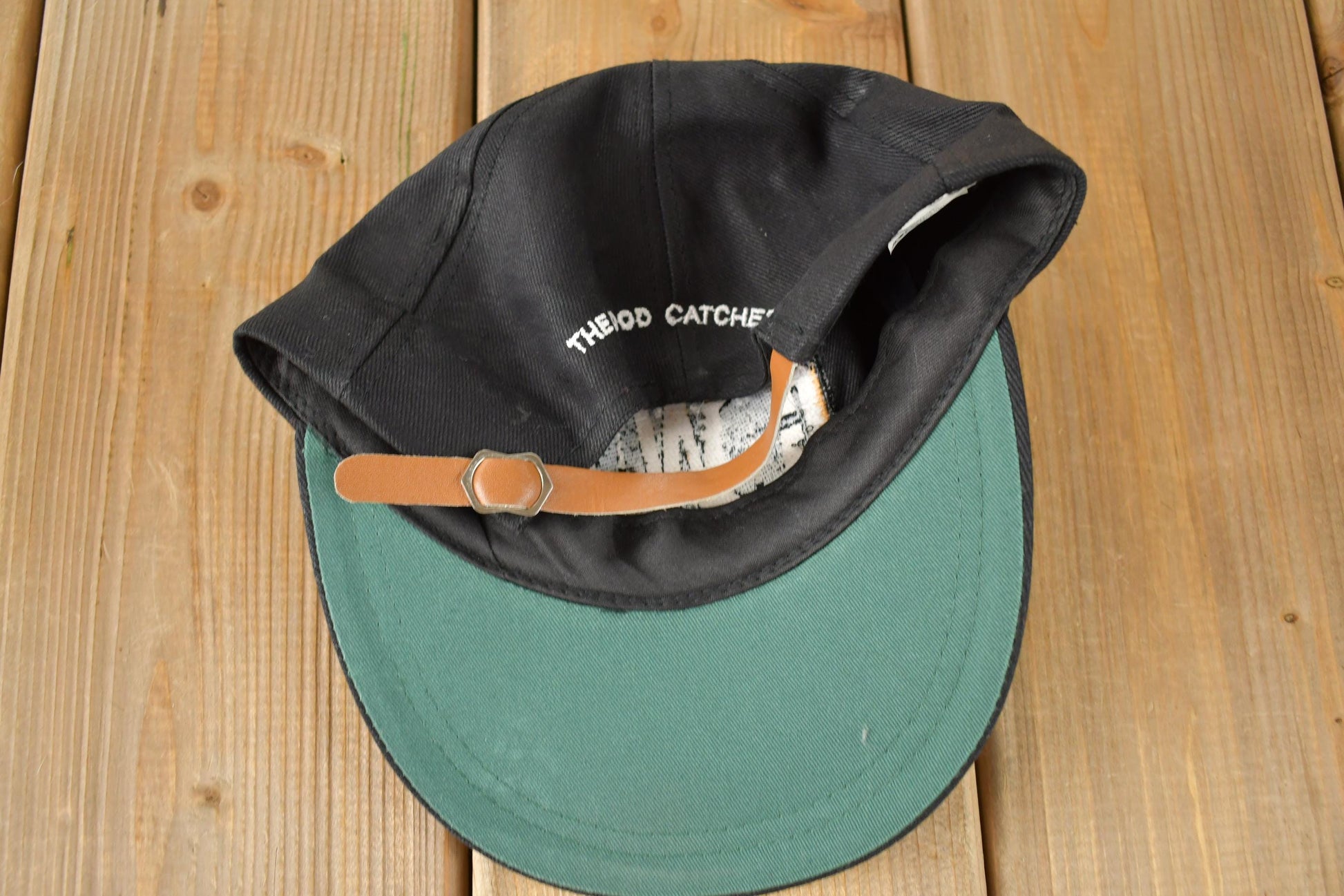 Vintage 1990s Lawerence Gowan The Good Catches Up Strap Back Hat / OSFA / 90s Hat / Vintage Snap Back / Souvenir Cap / Embroidered