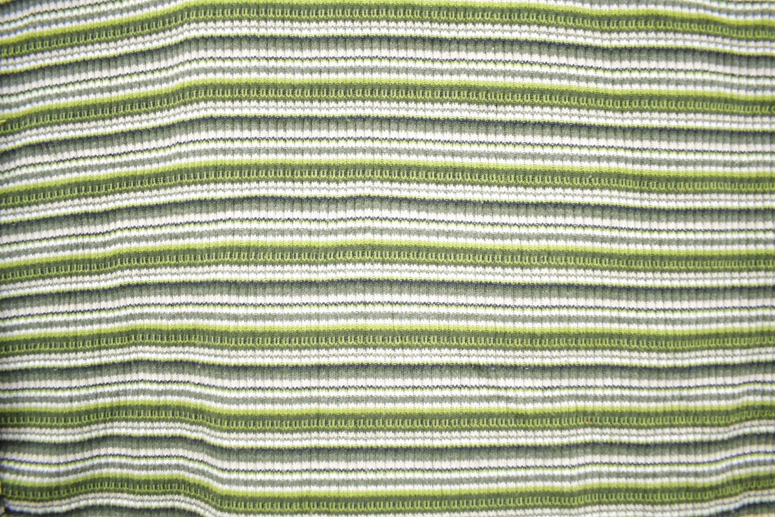 Vintage 1990s Paris Sport Club Striped Turtle Neck Sweatshirt