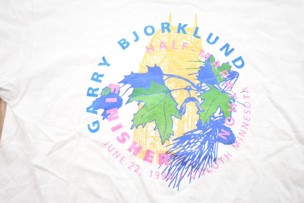 Vintage 1995 Half Marathon Graphic T-Shirt