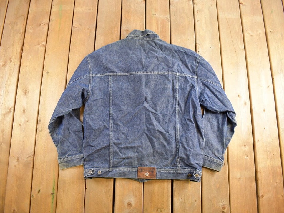 Vintage 1990s Roca Wear Denim Jean Jacket