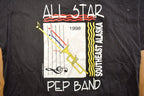 Vintage 1998 All Star Pep Band Graphic T Shirt
