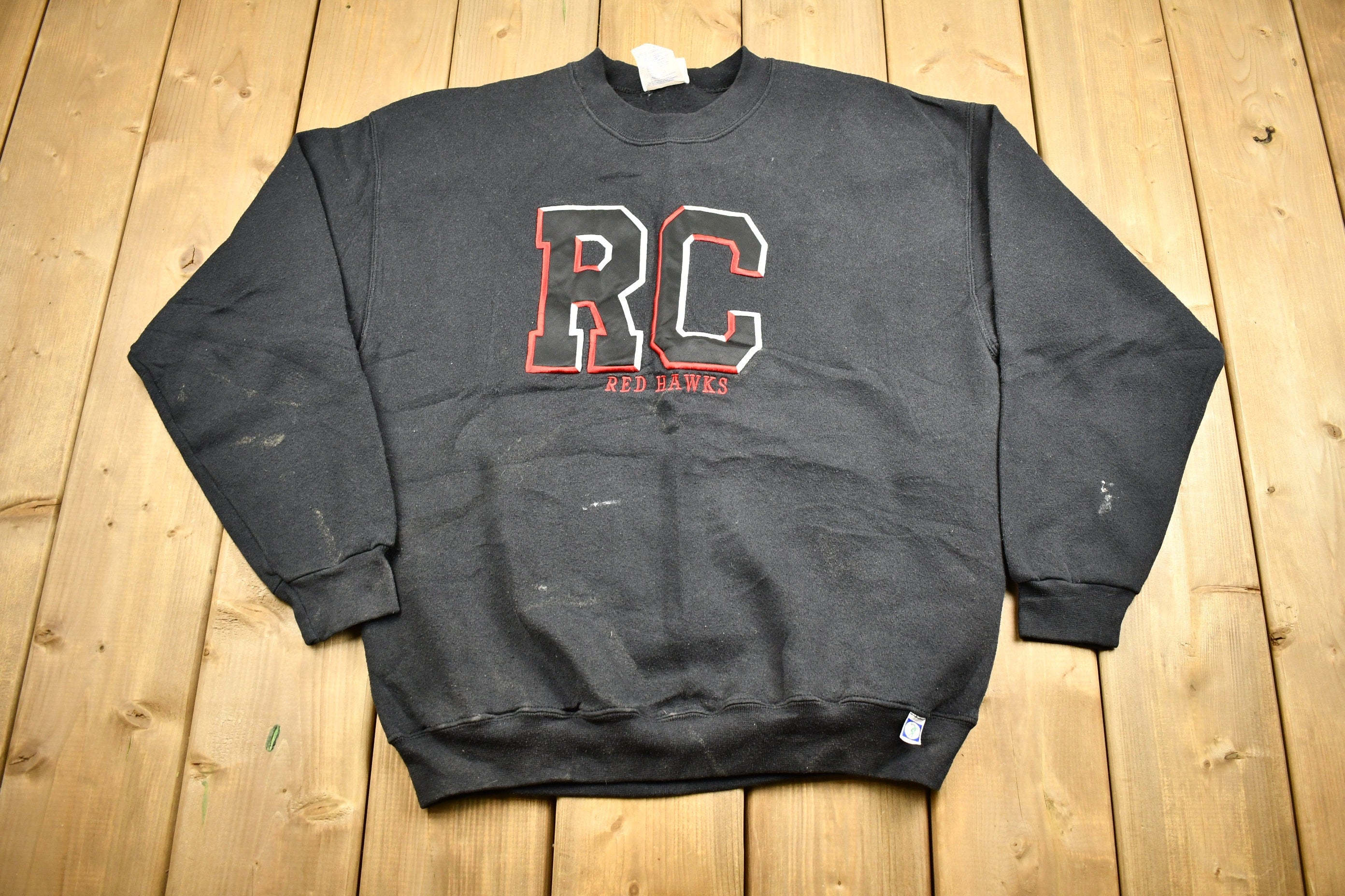 Vintage 1990s Ripon College RedHawks Collegiate Crewneck