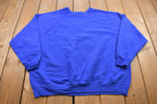 Vintage 1980s Country Sampler Raglan Crewneck Sweatshirt