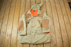 Vintage 1980s Insulated Reversible Fleece Lined Hunter Jacket