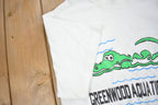 Vintage 1990s Greenwood Aquatic Team Graphic T Shirt