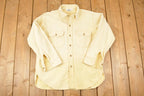 Vintage 1990s Woolrich Heavyweight Button Up Shirt Men's L