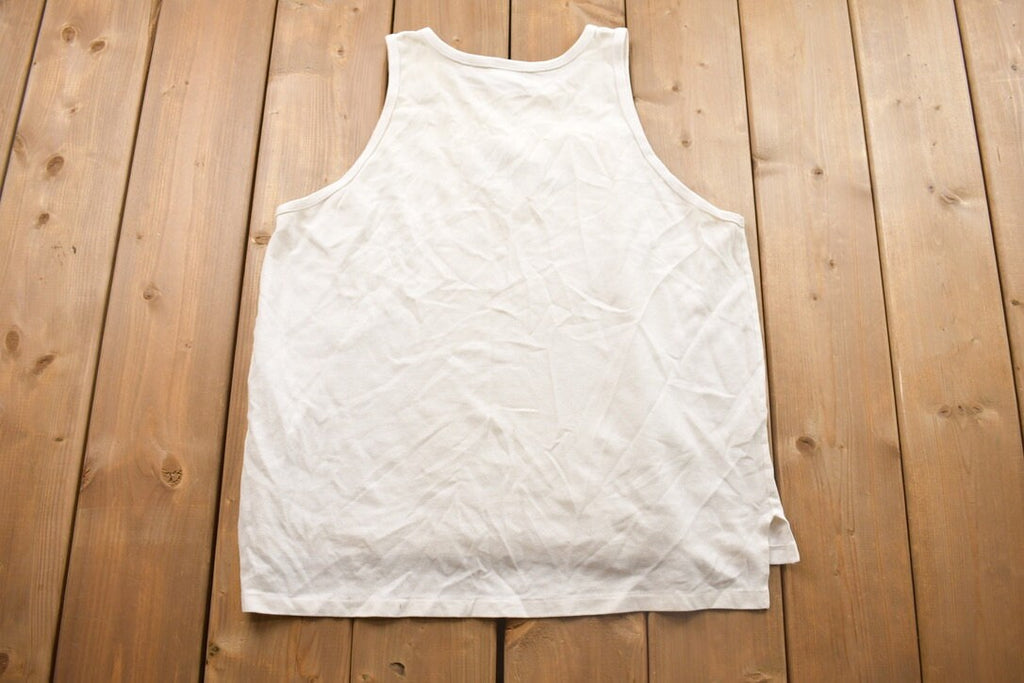 Vintage 1990s Embroidered Champion Stout Tank Top