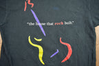 Vintage 1995 House That Rock Built Graphic T Shirt