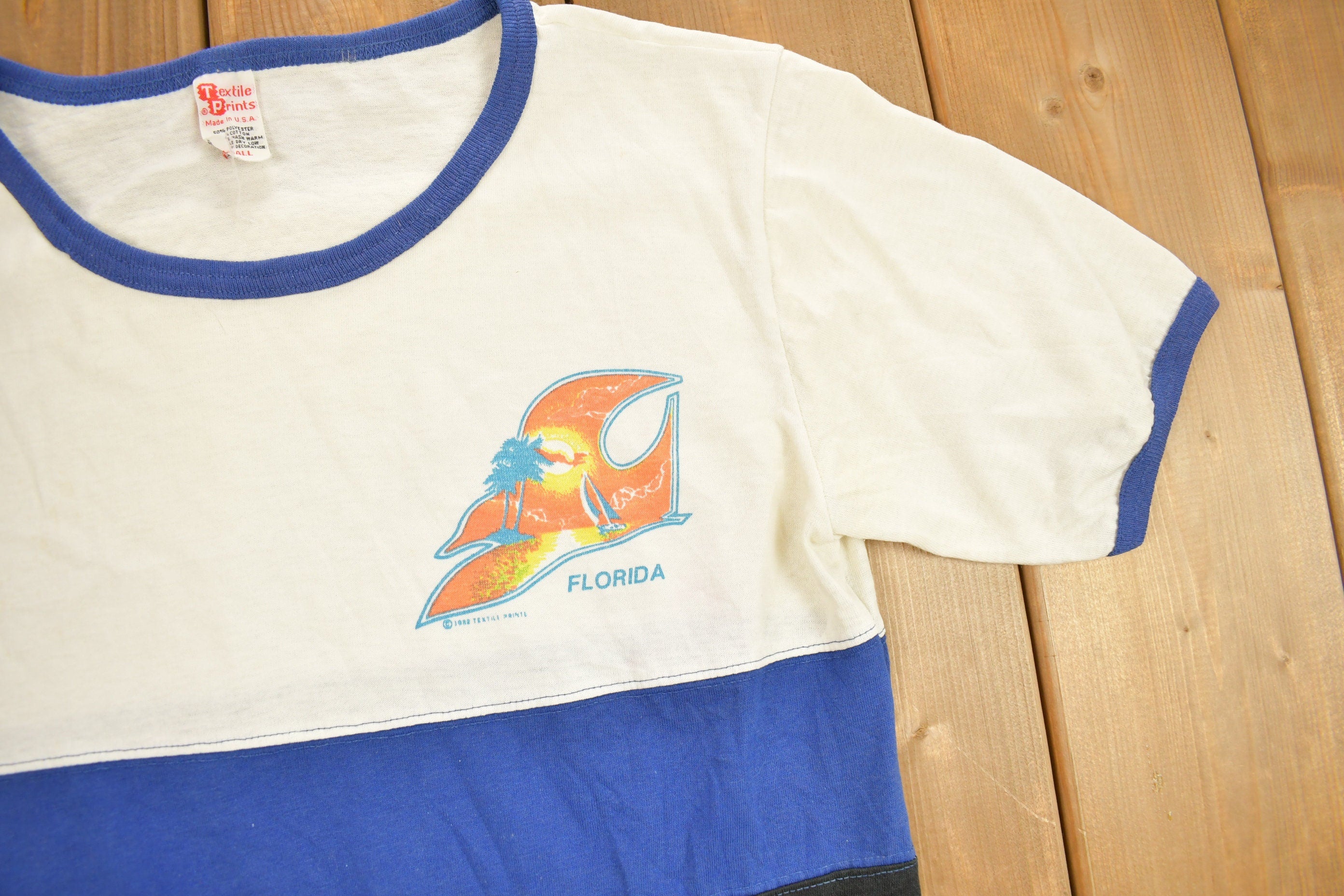Vintage 1988 Florida USA Souvenir T Shirt