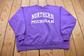 Vintage 1990s Northern Michigan Crewneck Sweatshirt
