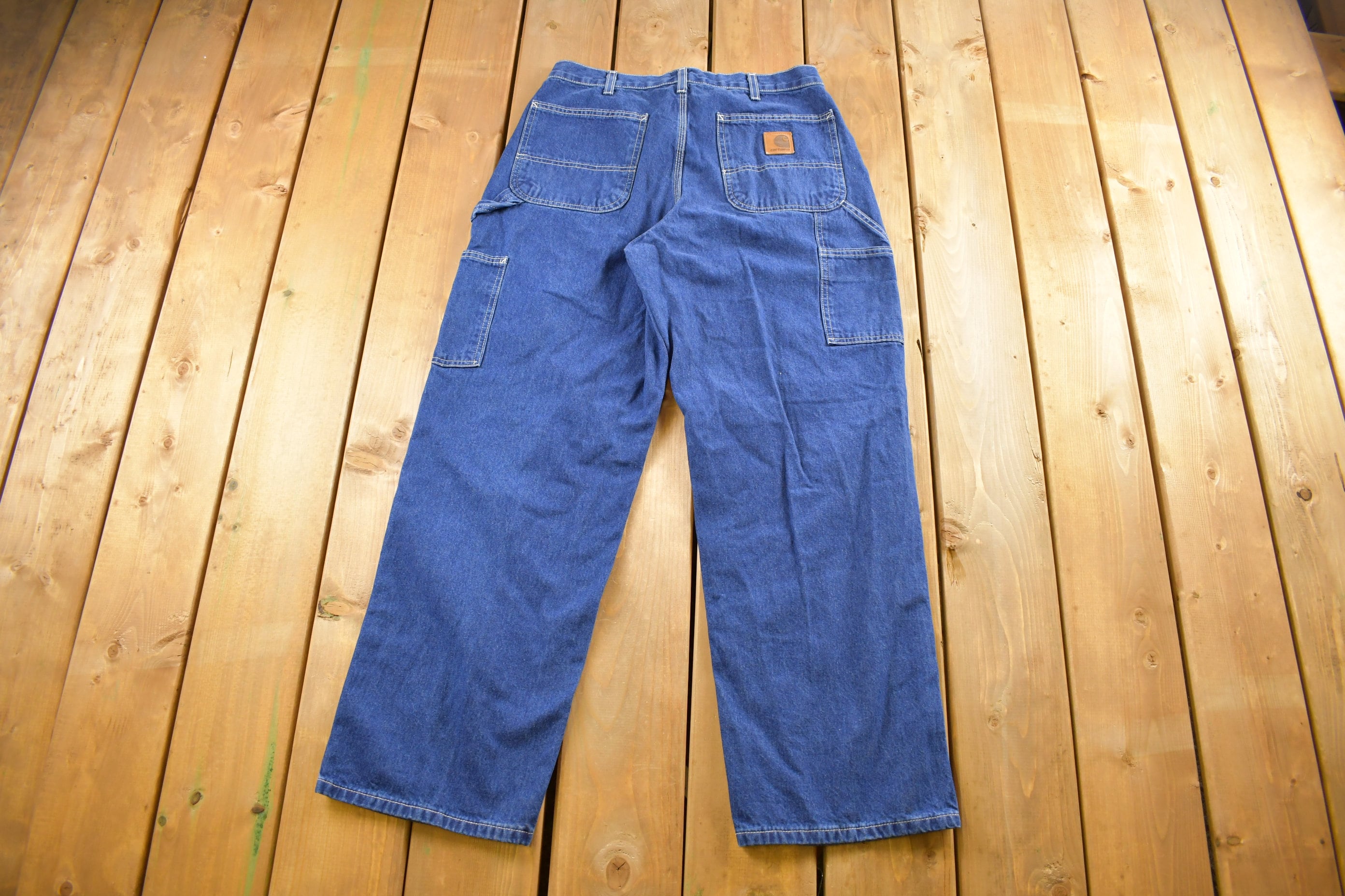 Vintage 1990s Carhartt Carpenter Denim Jeans Men's 32 x 29