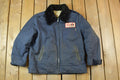 Vintage 1990s Case Workers Bomber Jacket Made In USA