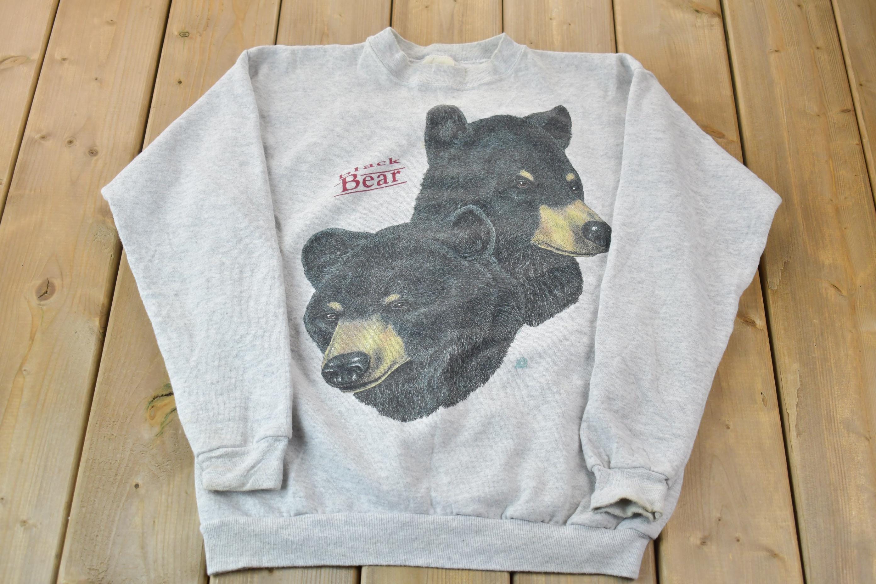 Vintage 1990s Black Bear Crewneck