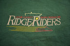 Vintage 1990s Ridge Riders Cook County Minnesota Embroidered Souvenir Travel Crewneck Made In USA
