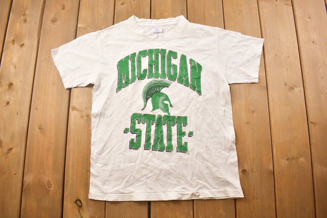 Vintage 1990s Michigan State Collegiate T-Shirt