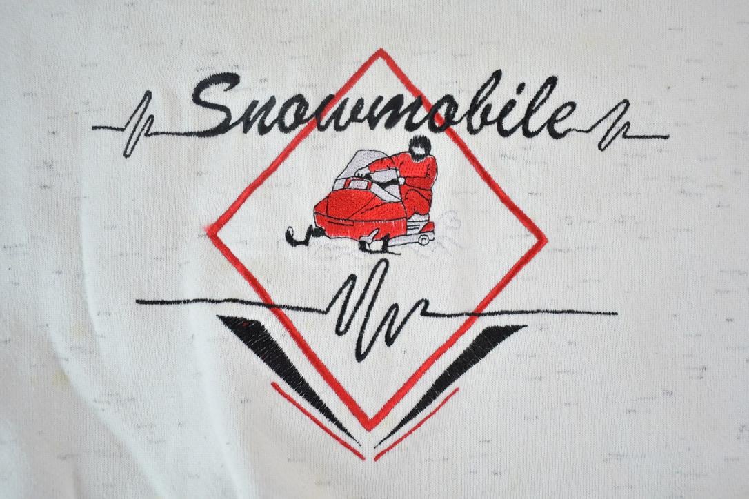 Vintage 1990s Snowmobile Crewneck Sweatshirt