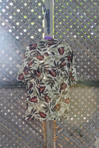 Vintage 1990s Cutter & Buck All Over Print Button Up /