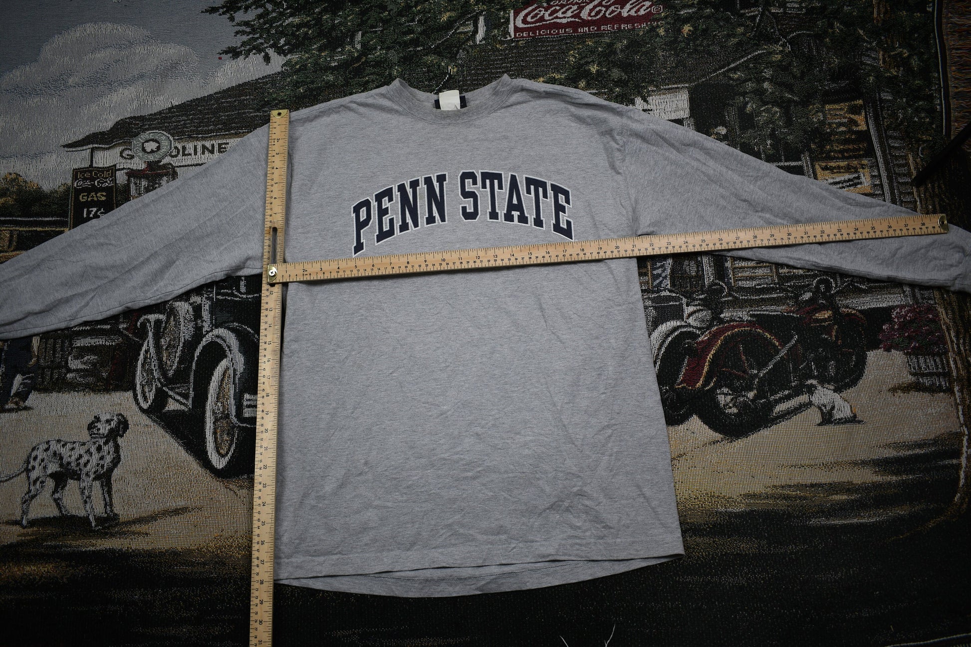 Vintage 1990s Penn State University Nittany Lions Long Sleeve T Shirt / NCAA T Shirt / Sportswear / Penn State / Jansport