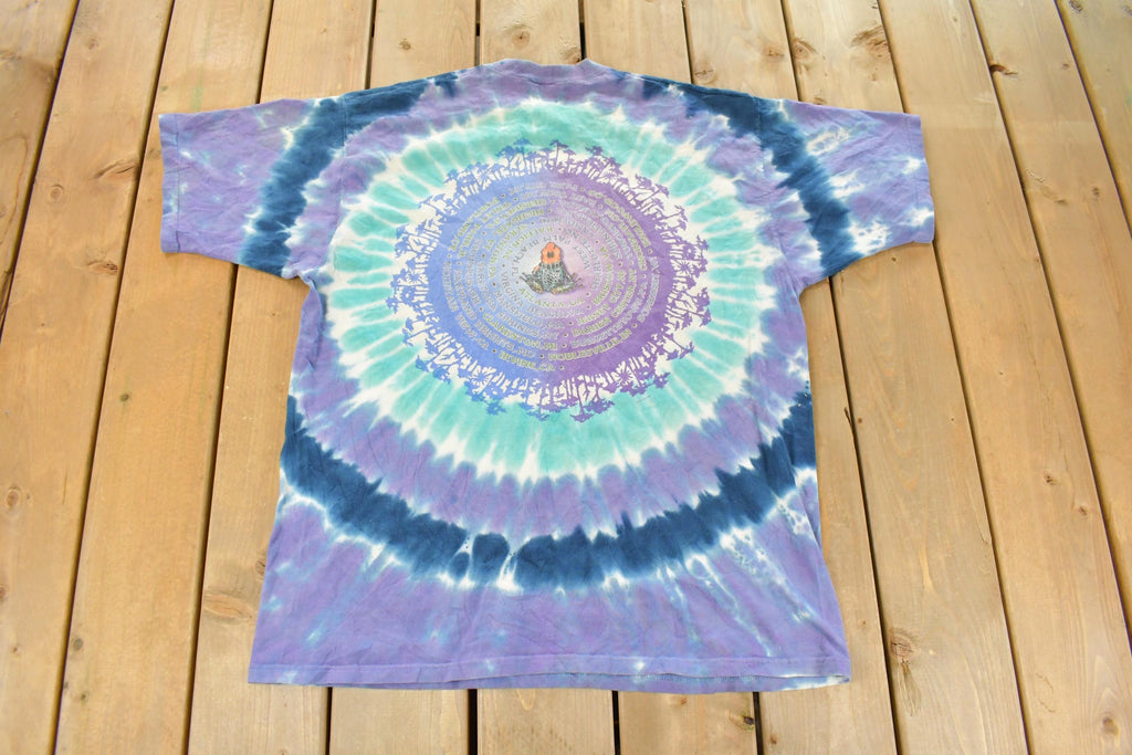 Vintage 1997 The Grateful Dead Further Festival Liquid Blue Graphic T-Shirt Men's XL