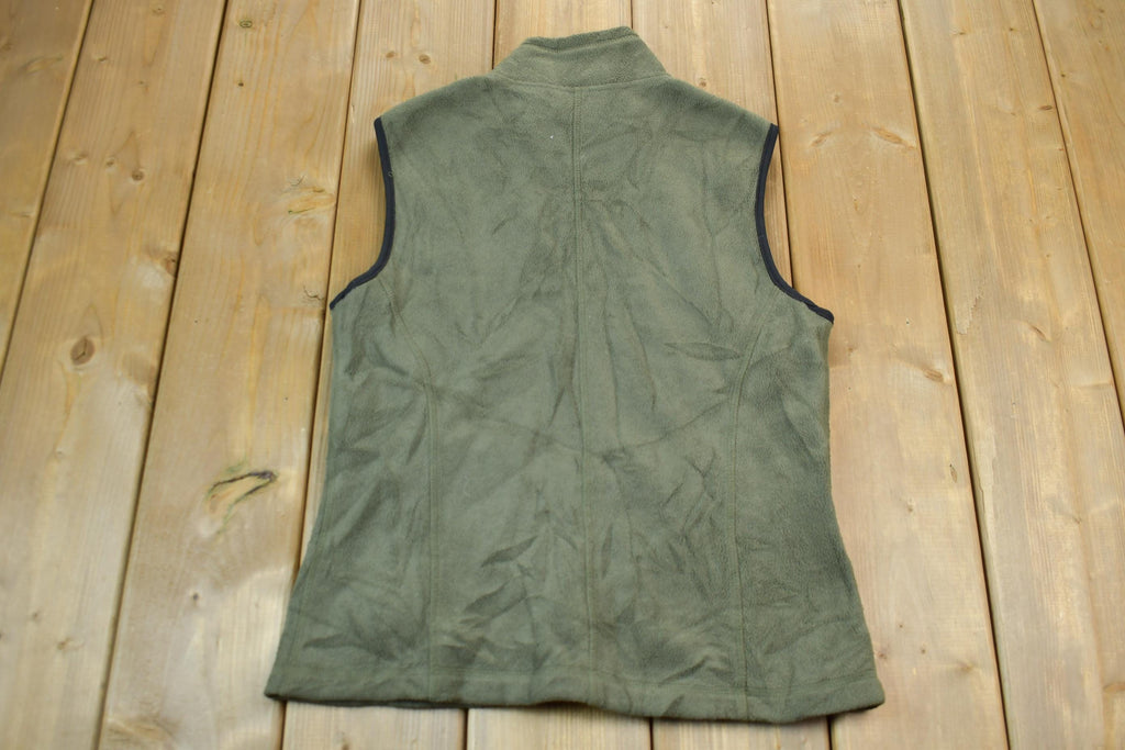 Vintage 1990s Eddie Bower Fleece Sweater Vest