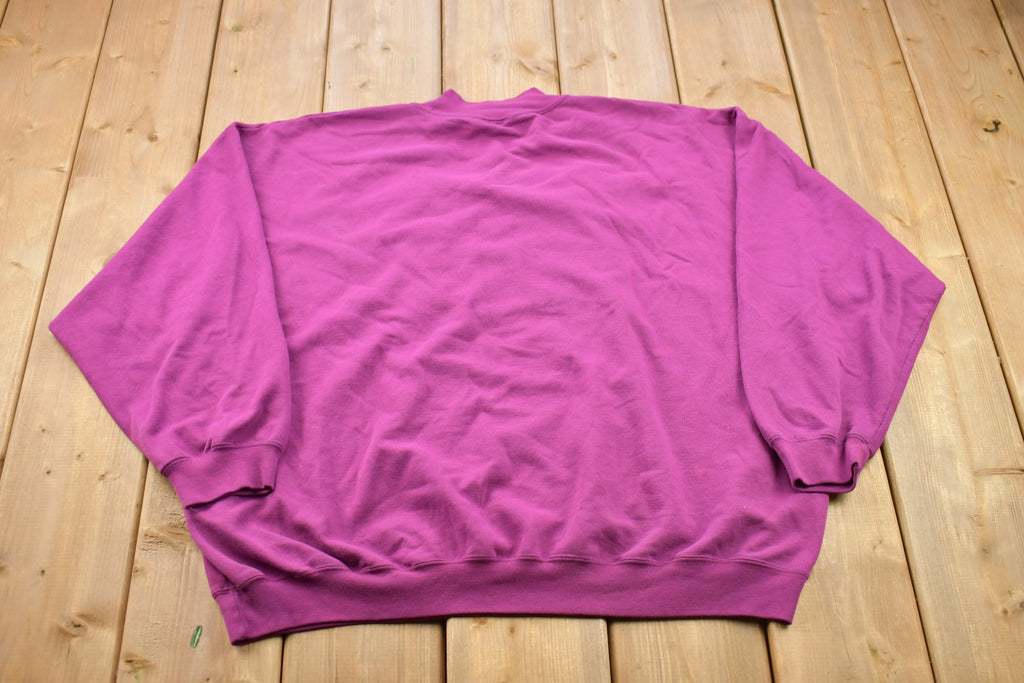 Vintage 1990s Heart Theme Crewneck Sweater