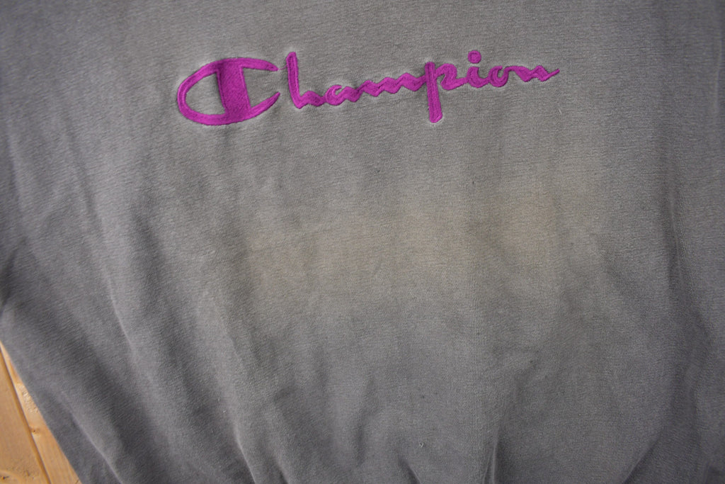 Vintage 1990s Champion Reverse Weave Embroidered Crewneck Sweatshirt