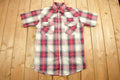 Vintage 1990s Canyon Guide Western Flannel Button Up Shirt