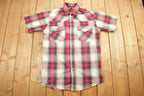 Vintage 1990s Canyon Guide Western Flannel Button Up Shirt