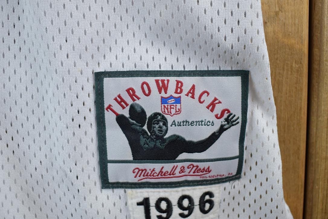 Vintage 1996 Barry Sanders Mitchell And Ness Throwback NFL Embroidered Jersey