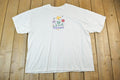 Vintage 1990s Floral Souvenir Single Stitch Graphic Print T-Shirt Made In USA