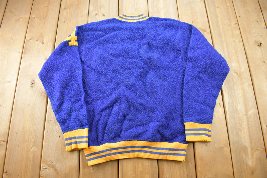 Vintage 1950s Champion Fleece Mock Neck Sweatshirt
