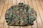 Vintage 2000 Camo Military Field Jacket