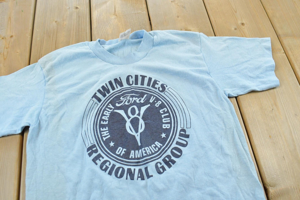 Vintage 1980s Ford V-8 Club Twin Cities Regional Group T Shirt Mens XS