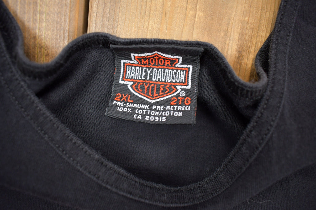 Vintage 1990s Black Harley Davidson Tank Top