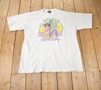 Vintage 1990s Stereo Boom Box Single Stitch Graphic T Shirt Made In USA